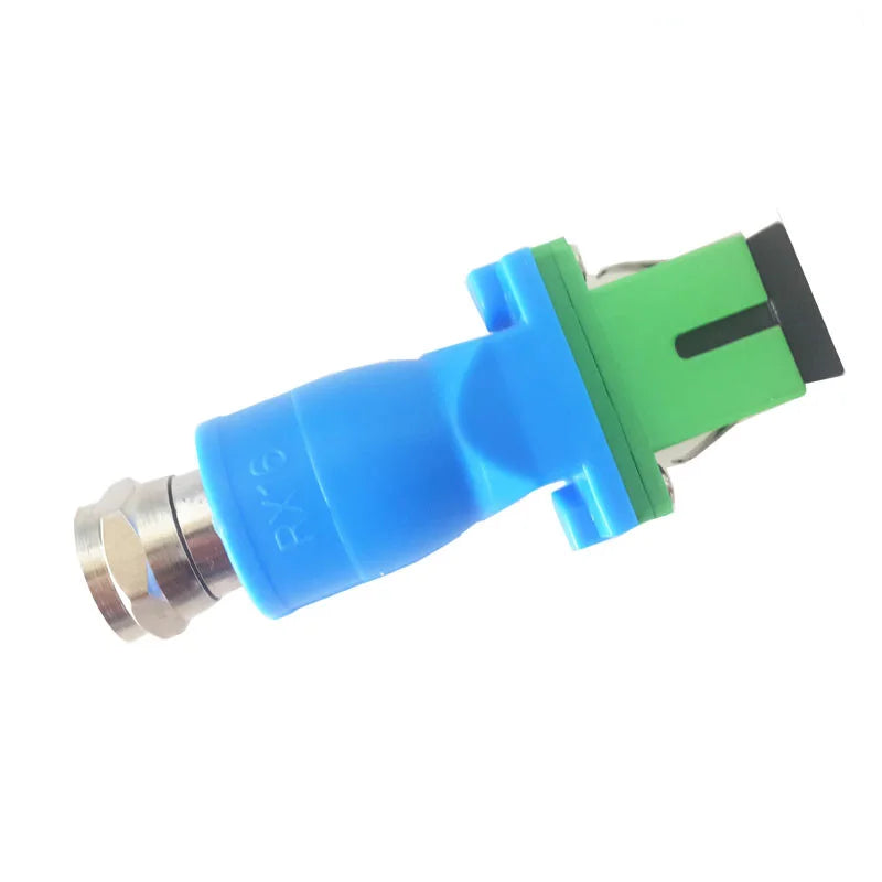 Custom FTTH Fiber Optical receiver CATV SC APC Fiber optic Adapter SC Optical fiber coupler SC/APC electrical to optical connector Manufacturer