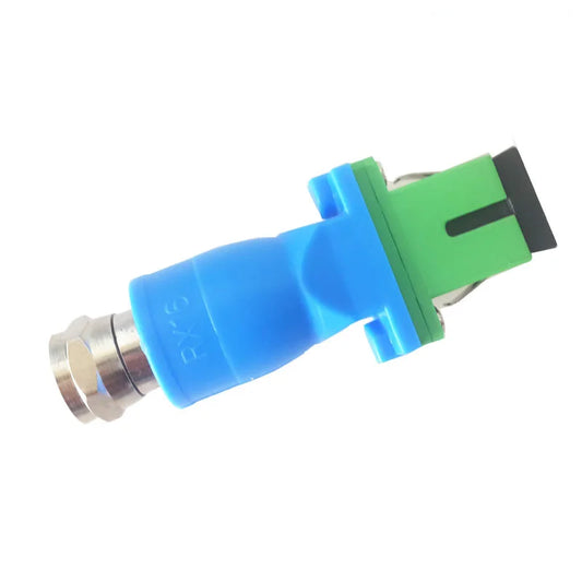 Custom FTTH Fiber Optical receiver CATV SC APC Fiber optic Adapter SC Optical fiber coupler SC/APC electrical to optical connector Manufacturer