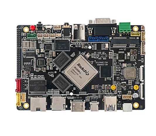 Custom Firefly AIO-3399ProC RK3399Pro Single Board Computer for Aiot Cortex-A72 Cortex-A53 Linux+QT/Android/Ubuntu sbc  PCB Manufacturer