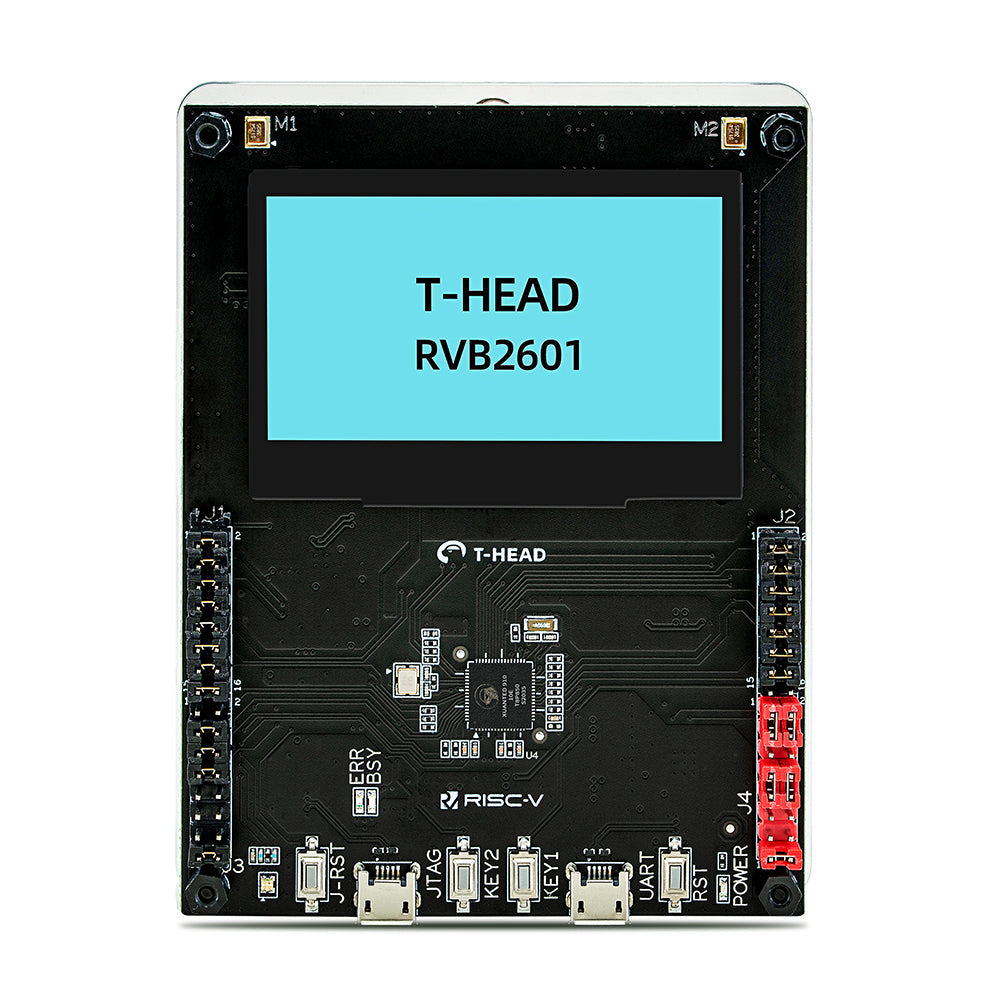 RVB2601 Development Board, T-head Xuantie E906 RISC-V Core, 220MHz, Support AliOS Things and Other RTOS System Custom PCB customize