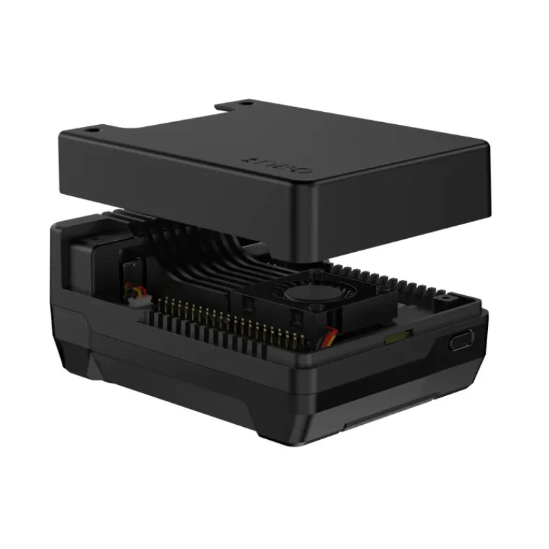 Argon NEO 5 M.2 NVMe PCIe Case for Raspberry Pi 5 with PWM Fan Built-in Heatsink Aluminum Alloy Body for SSD Boot