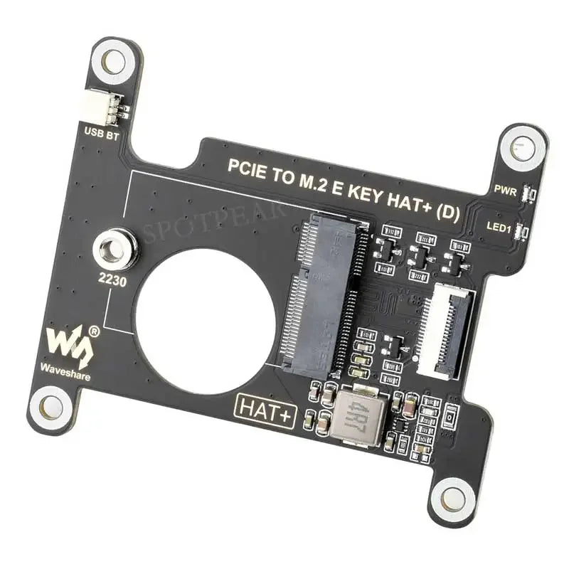 Custom Raspberry Pi 5 PCIe to M.2 E Key NGFF USB for Hat for BE200/AX210/AX200/RTL8822CE