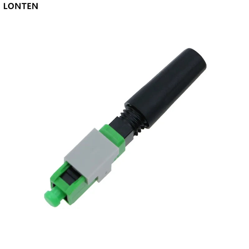 Custom 100PCS FTTH SC APC FTTH pre-bur fiber optic quick connector SC APC FTTH Fiber Optic Fast Connector SC Connector Manufacturer