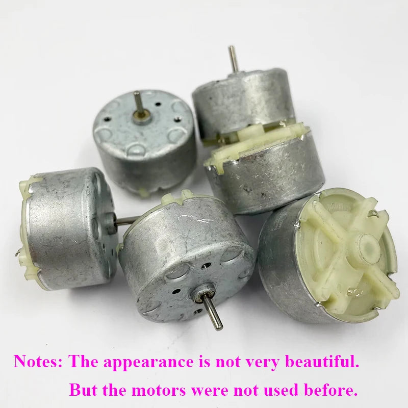 Custom Mabuchi RF-500TB-14350 Motor DC 6V 9V 12V 9000RPM Micro 32mm Diameter Round Electric Motor for Humidifier Alarm Watch Winder Manufacturer