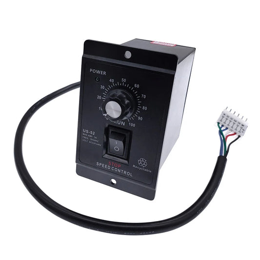 Custom US-52 400W AC 220V 50/60Hz AC speed controller AC regulator motor control forword backword with filter capacitor power Manufacturer