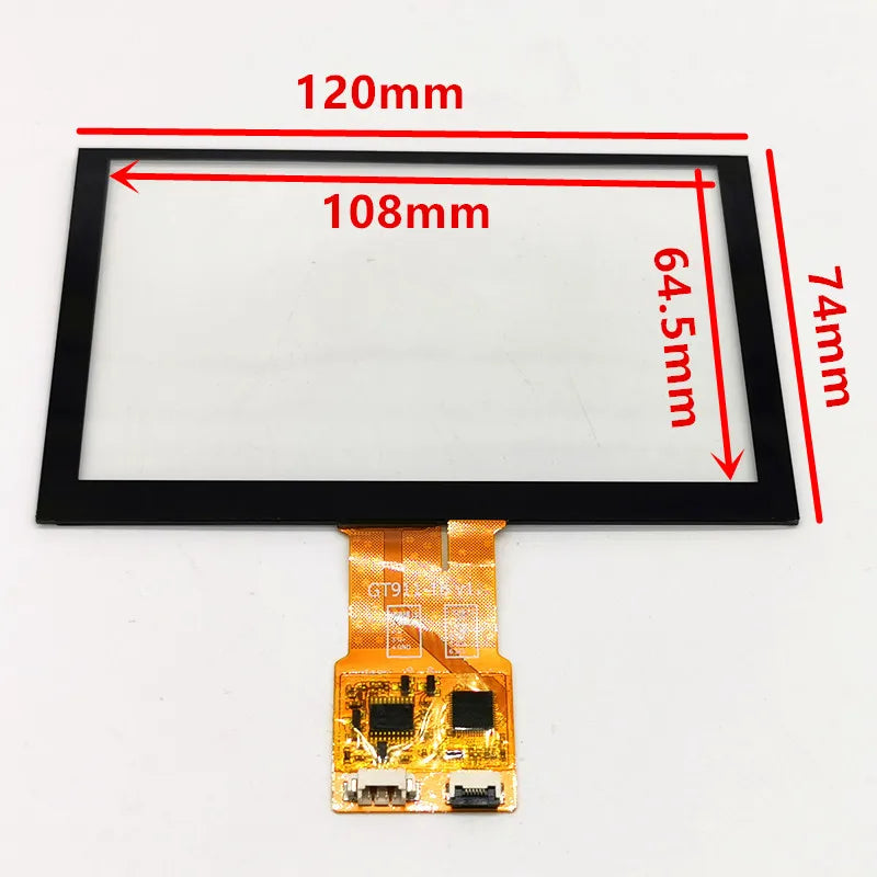 Custom 5 inch display capacitive touch module kit 800x480  HD LCD Module for Raspberry Pi 3B 4B Car Raspberry Pi 3 Micro USB 5V Manufacturer