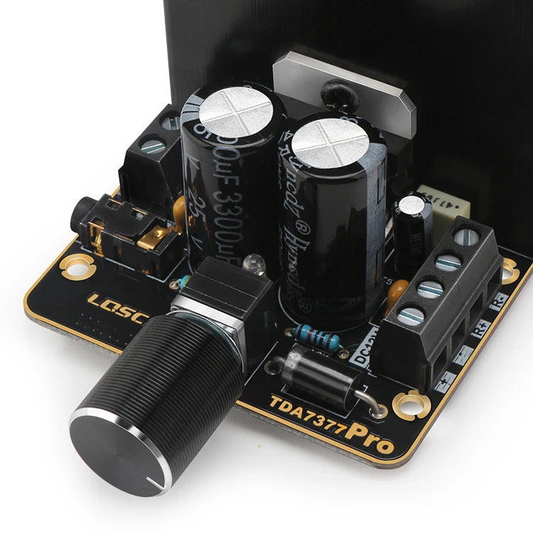 Custom Class AB 35W+35W TDA7377 Amplifier Board Stereo Dual Channel Home Theater AUX Amp DC12-18V amplifier board pcb assembly Manufacturer