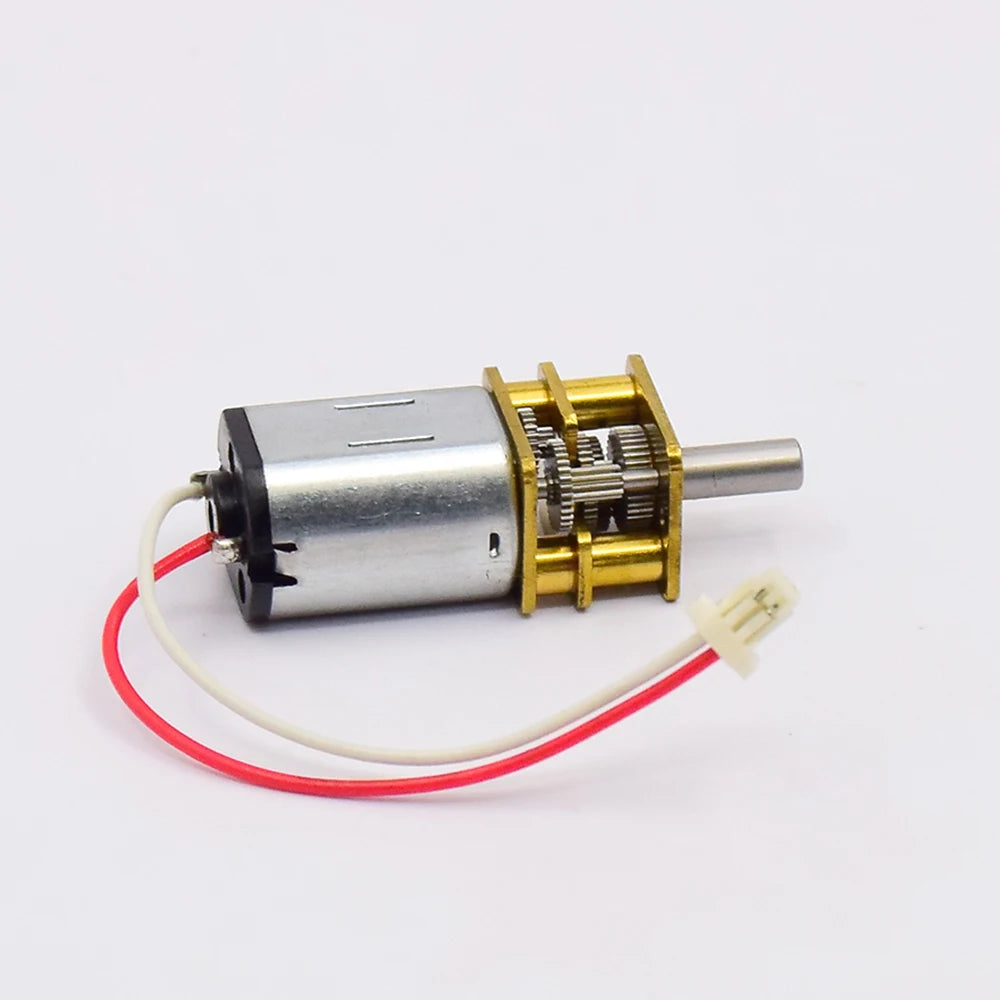 Custom Small N20 Full Metal Gearbox Gear Reduction Motor DC 5V 6V 9V 12V 80RPM Slow Speed Large Torque Low Noise for Smart Car Robot Manufacturer