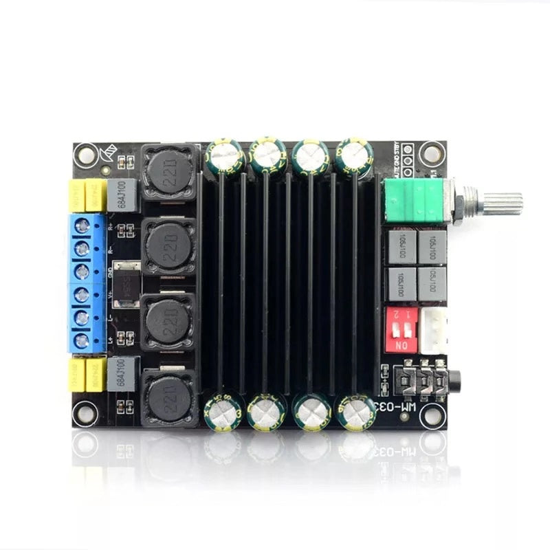 2*100W TDA7498 Audio power digital amplifier board Audio 2.0 HIFI stereo Class D Car Home Theatre AMP pcb assembly Customize