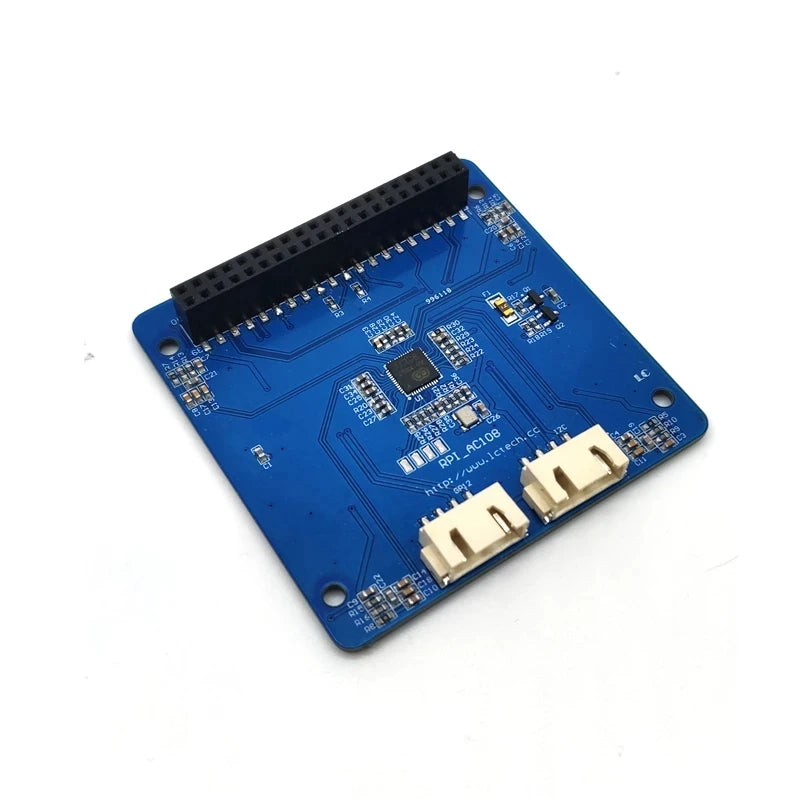 Custom 4 Mic Array for Raspberry Pi Expansion Board Microphone AC108 Smart Voice Practical Program Manufacturer