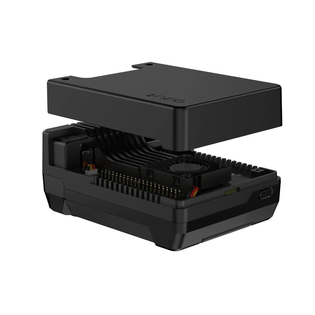 Custom  NEO 5 PCIe to M.2 NVME Case for Raspberry Pi 5
