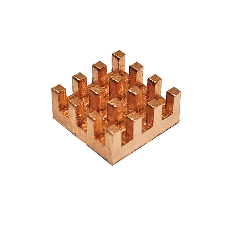 Custom 3pcs Pure Copper Mini Heat Sink Memory RAM Adhesive Back Cooling For VGA DDR MOS GPU IC Chipset Radiator Cooler Heatsink 9x9x4mm Manufacturer