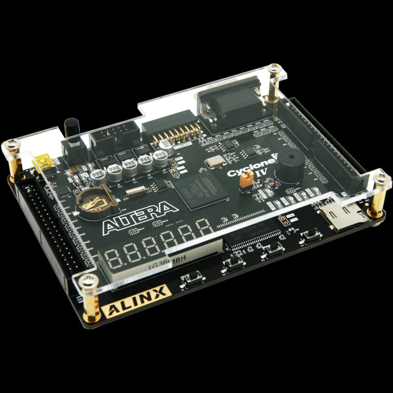 Alinx ALTERA FPGA Black Gold Development Board CYCLONE IV EP4CE6 with video tutorial Custom PCB epon onu pcba board