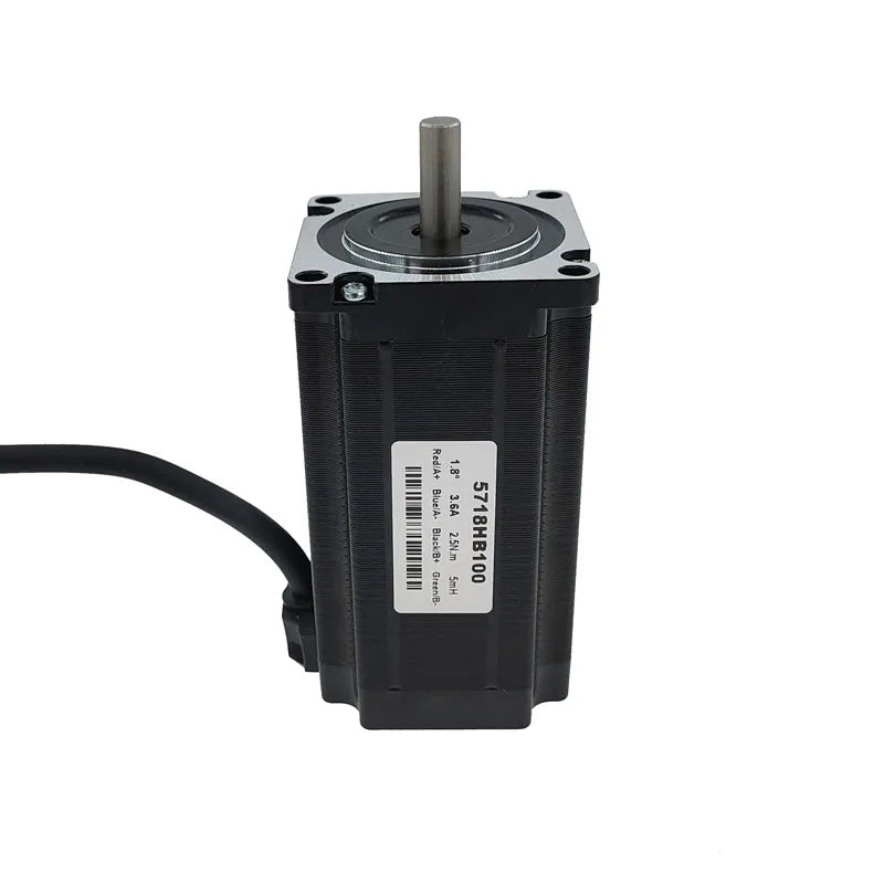 Custom 57BYG stepper motor 1.8 Degree 3.6A 2.5N.m 100mm 2 phase hybrid driver motor Nema 23 Step Motor Manufacturer