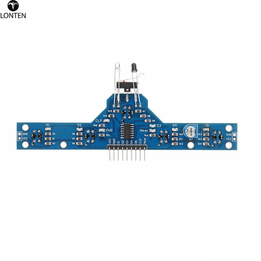 Custom High Quality electronic boards OEM Immersion Gold PCB pcb assembly for medical Five Road Tracing Module Tracing Sensor Module Manufacturer