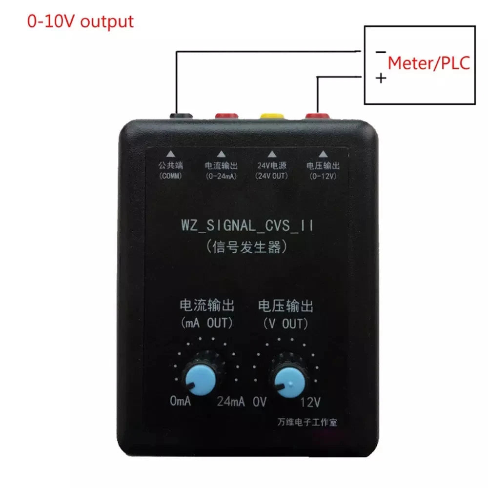 Custom 4-20mA 0-10v Signal Generator 24V Current Voltage Transmitter Signal Source Constant Current Source Manufacturer