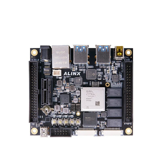 Custom AXU2CGB: Xilinx Zynq UltraScale+ MPSoC ZU2CG FPGA Development Board Vitis-AI DPU 2GB DDR4 8GB EMMC Custom PCB assembly Manufacturer