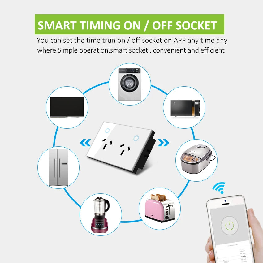 Custom Lonten Tuya Smart Life 10A Smart Plug UM Wifi Enabled Smart Plug Wifi Smart Socket Manufacturer