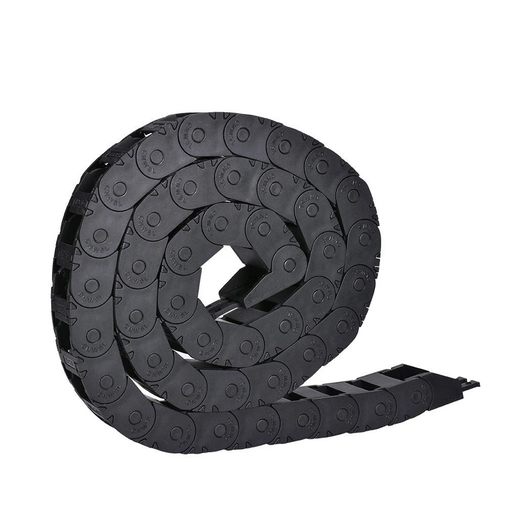 Custom Open Energy Chain 10x11 10x15 L1000mm Cable Carrier with Ends for Voron Trident 2.4 CNC 3D Printer Manufacturer