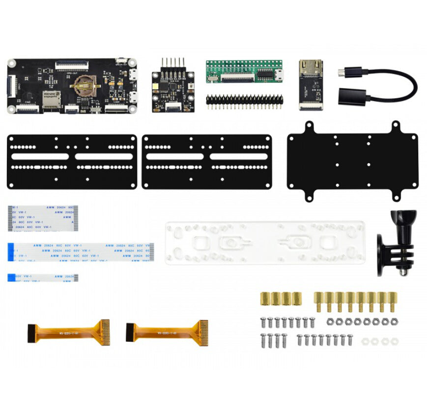 Binocular Stereo Vision Expansion Board For Raspberry Pi Compute Module Custom PCB wood router pcba pcba candy fang