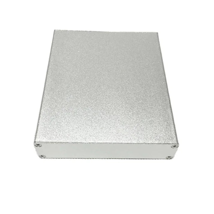 Custom silver color aluminum housing case for electronics project case 101*23*120mm Manufacturer