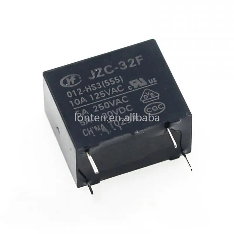 Custom Custom 5PCS/lot Power Relays JZC-32F-005-HS3 JZC-32F-012-HS3 JZC-32F-024-HS3 Relay HF32F 5A 250VAC 4PIN Manufacturer