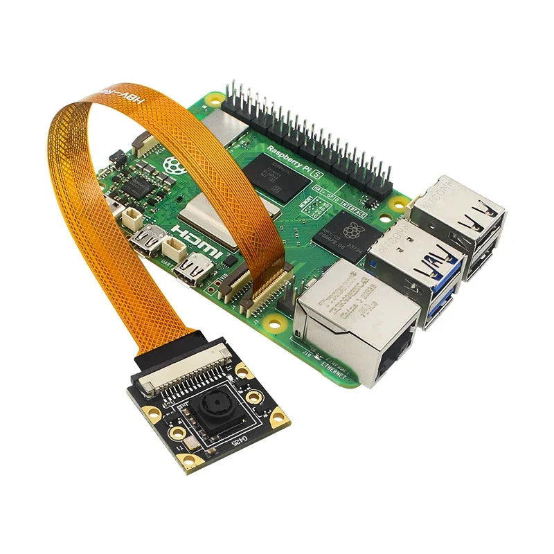 Raspberry Pi 5 Camera IMX219 Sensor 8MP 77 Cameras Module for RPI 5 Jetson Nano 4GB 2GB + 15cm FFC