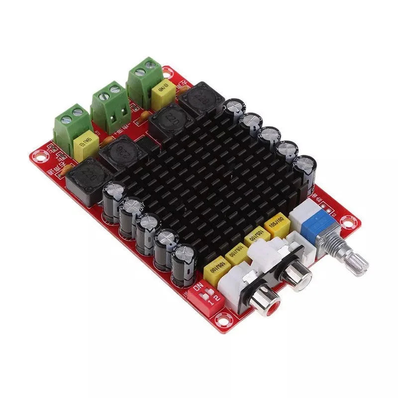 Custom 2*100W TDA7498 Class D Digital Power Audio Amplifier Board Dual Channel Audio Stereo Amplifier HIFI DIY pcb assembly Manufacturer