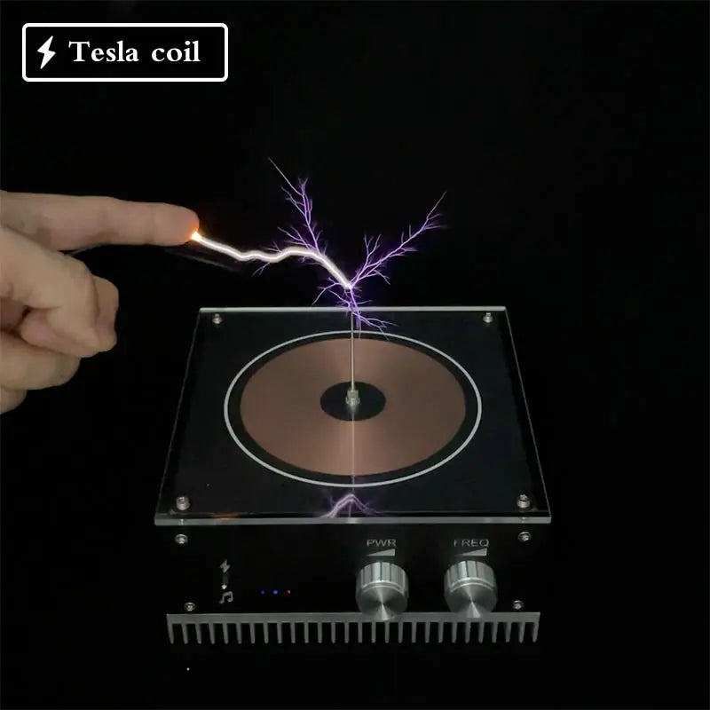 Custom MAX Music Tesla Coil/Touchable Palm Lightning/ Connection/Scientific Experiment Tool Big Size Manufacturer