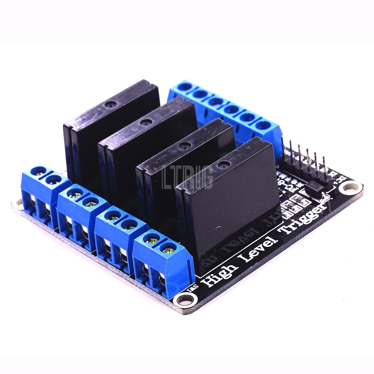 LT 4 Channel 5V DC Relay Module Solid State High Level G3MB-202P SSR AVR DSP customize