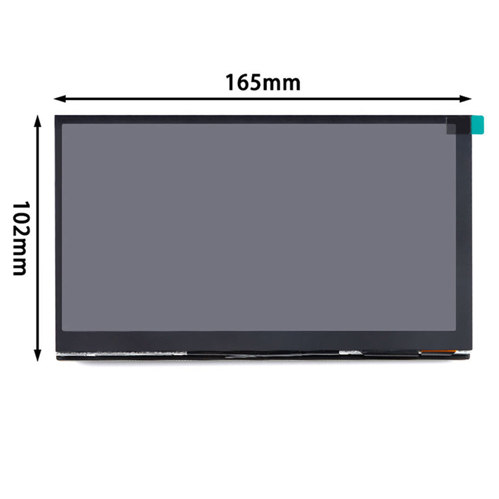 LONTEN 7 inch lcd display capacitive touch IPS 1024*600 monitor with holder speaker for Raspberry Pi win7 Custom