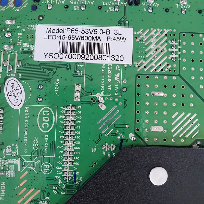 Custom    P65-53V6.0 LCD LED TV MainboardManufacturer