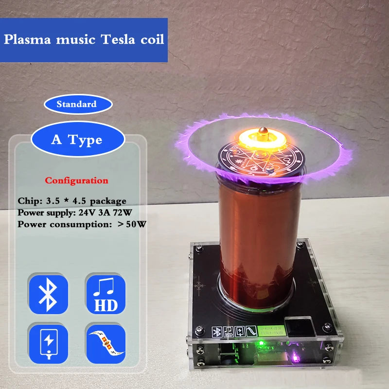 Custom Music Tesla Coil  Music Arc PLLSSTC Plasma Horn Plasma Windmill Manufacturer