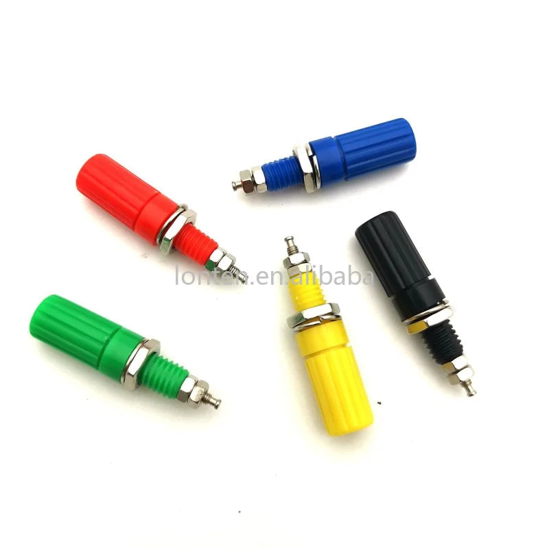 Custom Custom 5PCS/Lot 4mm Terminal Test Socket Binding Post For Speaker 4mm Banana Plug Test probe Conversion Adapter Manufacturer