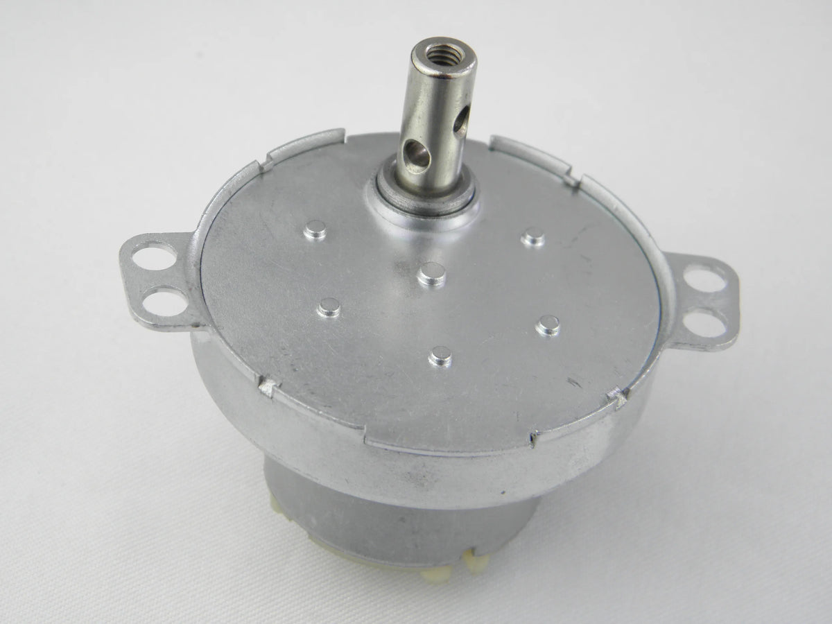 Custom Gear Electric Motor JS-50 12V DC 120RPM Horizontal Hole Shaft Large Torque Rotating Display Stand Dedicated Manufacturer