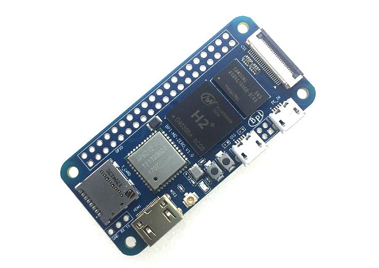 banana pi zero Allwinner H2+ Open source hardware platform BPI M2 zero all ineter face same as Raspberry pi Zero WCustom PCB