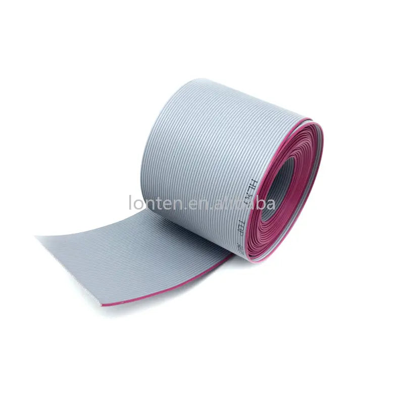 Custom 1Meter 1.0mm Pitch Grey Flat Ribbon Cable For IDC 2.0MM FC Connector 10P/12P/14P/16P/20P/34P/40P 28AWG Wire Manufacturer