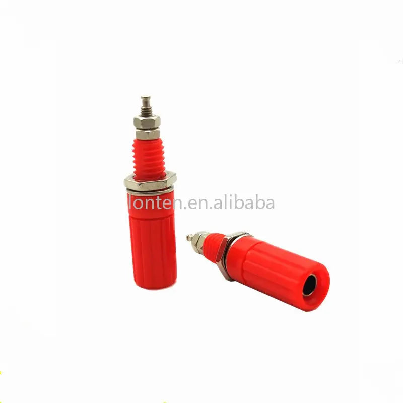 Custom Custom 5PCS/Lot 4mm Terminal Test Socket Binding Post For Speaker 4mm Banana Plug Test probe Conversion Adapter Manufacturer