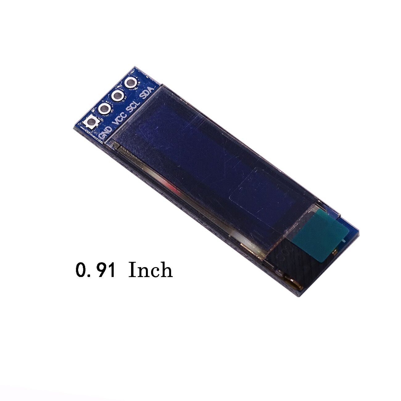 0.91 inch white and blue color 128X32 OLED LCD LED Display module 0.91" IIC Communicate Custom