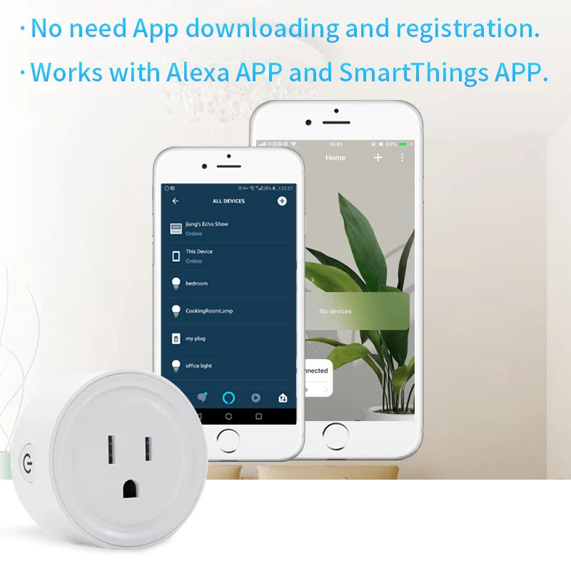 Custom New Mini US Smart Plug Wifi Smart Socket Outlet Works With Google Home Mini Alexa EWeLink Smart Home Automation Manufacturer