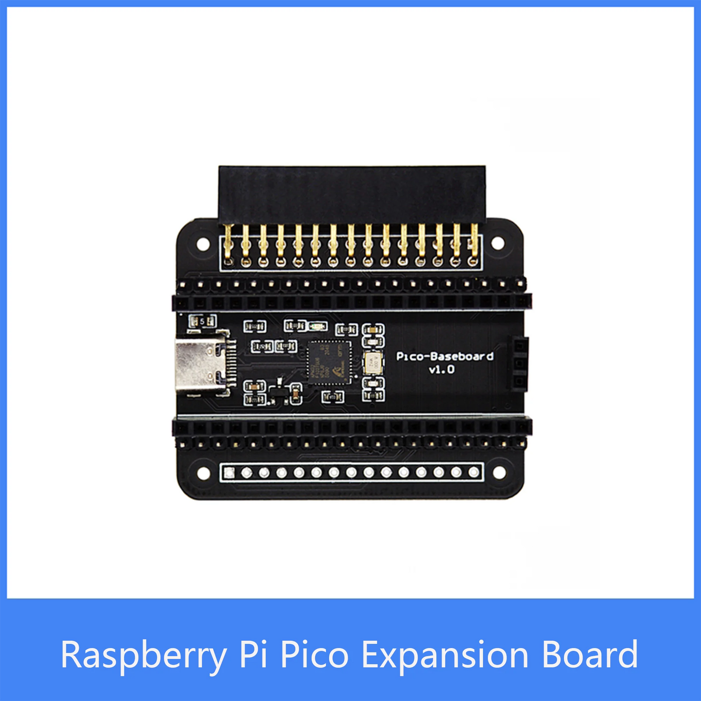 Custom Raspberry Pi Pico Expansion Board Pico-PMOD ExtBoard Onboard DAPLink Debugger/SWD Interface PMOD Connector Manufacturer