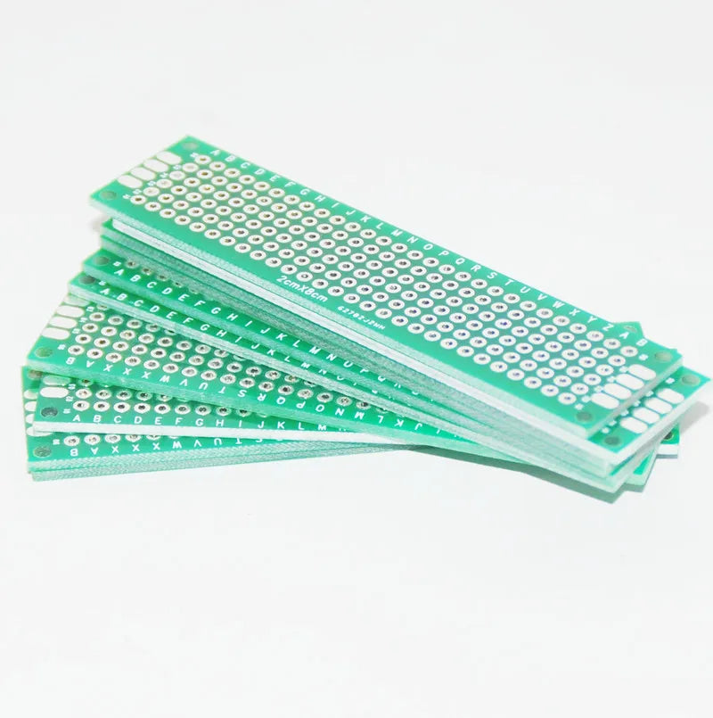 Custom PCB Prototype PCB Board Circuit Board Protoboard PCB Price Universal Stripboard Prototyping Veroboard 2 X 8 Double Side Manufacturer