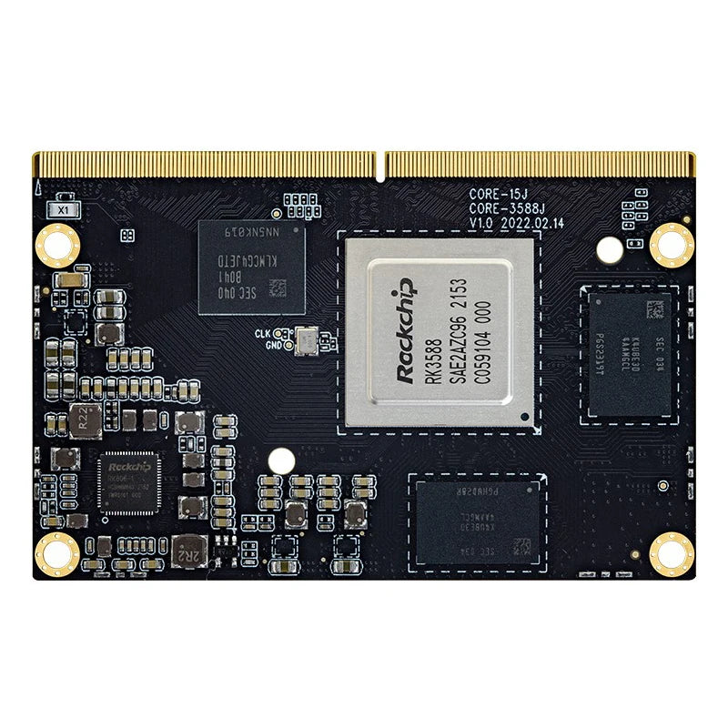 Custom Rockchip RK3588 Core Board 8K AI Mini  8-core 64-bit 4GB/8GB/16GB LPDDR4 NPU 6Tops Support Android Manufacturer