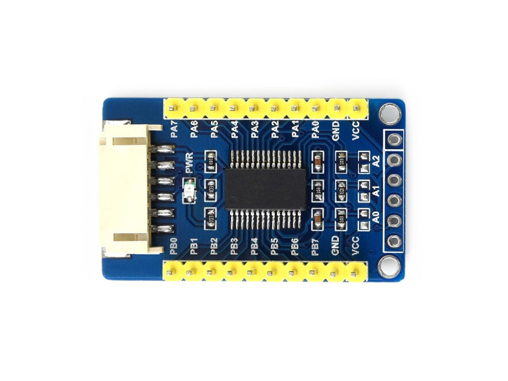 MCP23017 IO Expansion Board I2C Interface Expands 16I/O Pins compatible for Raspberry Pi / micro:bit STM32 Custom PCB customize