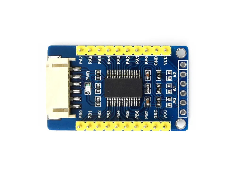 Custom MCP23017 IO Expansion Board I2C Interface Expands 16I/O Pins compatible for Raspberry Pi / micro:bit STM32 Custom PCB Manufacturer