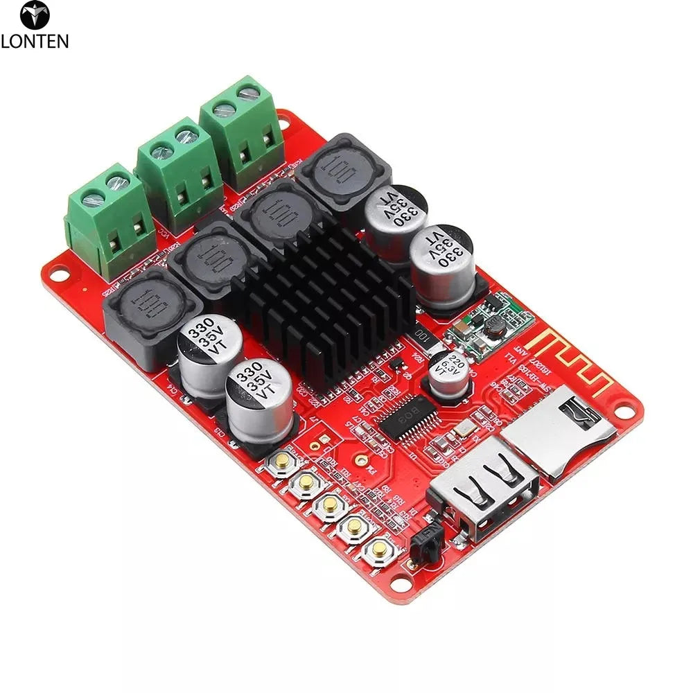 Custom One stop pcba service Electronic Circuit Board Assembly PCB TPA3116 2X50W Digital Wireless wireless Receiver Module Manufacturer