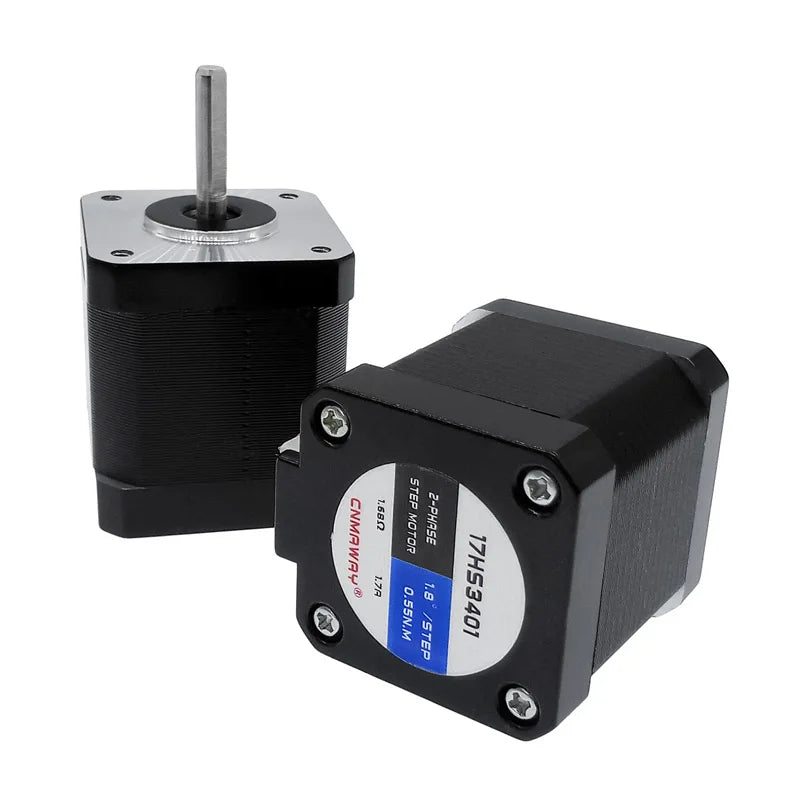 Custom Nema17 48mm 42 Stepper motor 4-lead 17 step 80 oz-in 1.7A 0.55N 2 PHASE for 3D print driver CNC XYZ 17HS3401 Manufacturer
