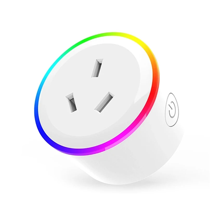 Custom Lonten new Smart Plug Wifi Smart Socket AU NZ Plug 10A Night Light Type wall power plug works With Alexa Google Home Mini Manufacturer