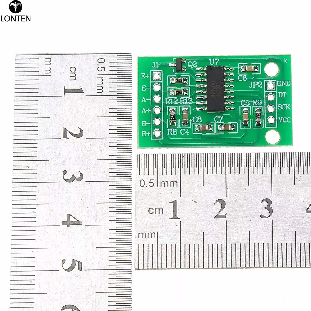 Custom High Quality OEM FR4 multilayer PCB Boards customize HX711 Dual Channel 24-bit A/D Conversion Weighing Sensor Controller Module Manufacturer