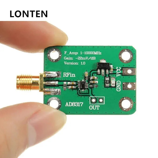 Custom Lonten AD8317 Radio Frequency Logarithmic Detector Power Meter 1M-10000MHz Manufacturer
